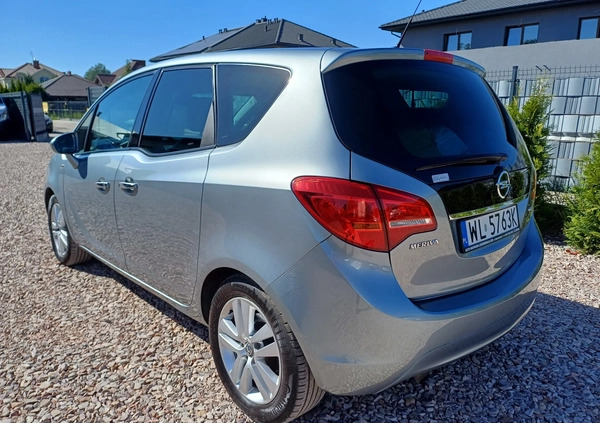 Opel Meriva cena 19900 przebieg: 184000, rok produkcji 2011 z Skoki małe 92